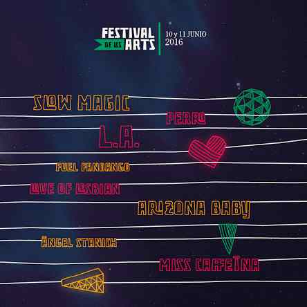 les arts 2016 cartel