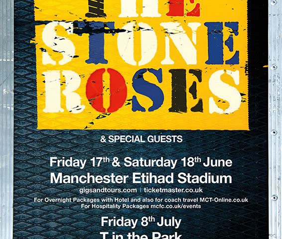 cartel reunión The Stone Roses 2016