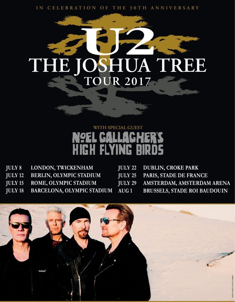 U2 en Barcelona con The Joshua Tree Tour