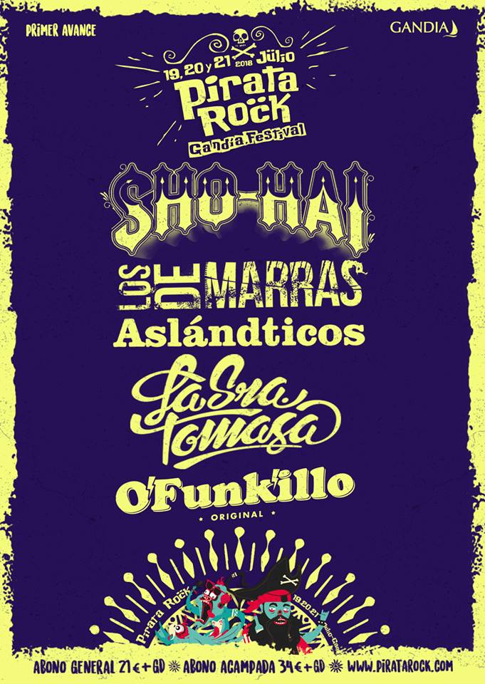 Pirata Rock - Primer avance