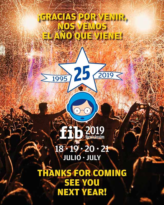 Fechas y primeros abonos para el FIB 2019