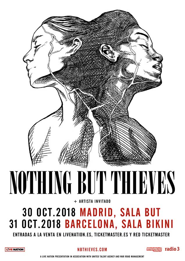 Nothing But Thieves en Madrid y Barcelona