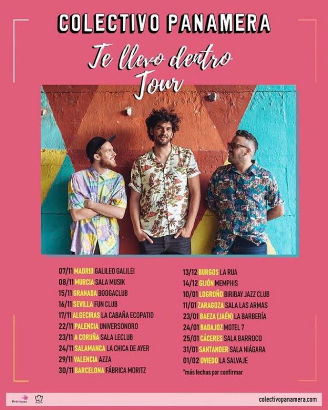 Te llevo dentro tour