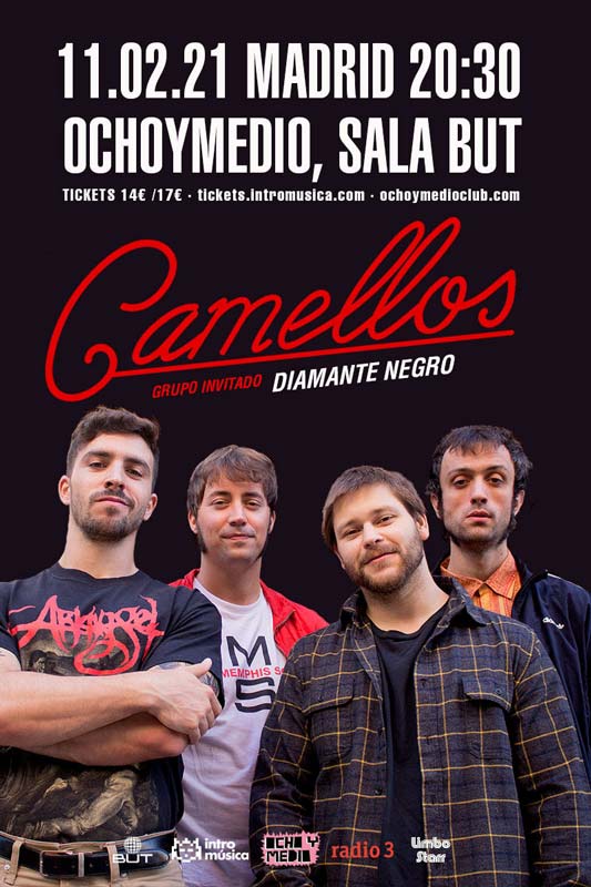 Fechas de Camellos en Madrid y Barcelona en 2021