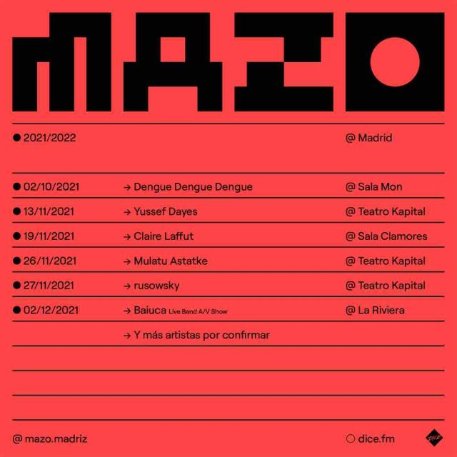 MAZO Otoño