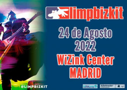 cancelado concierto limp bizkit madrid 2022