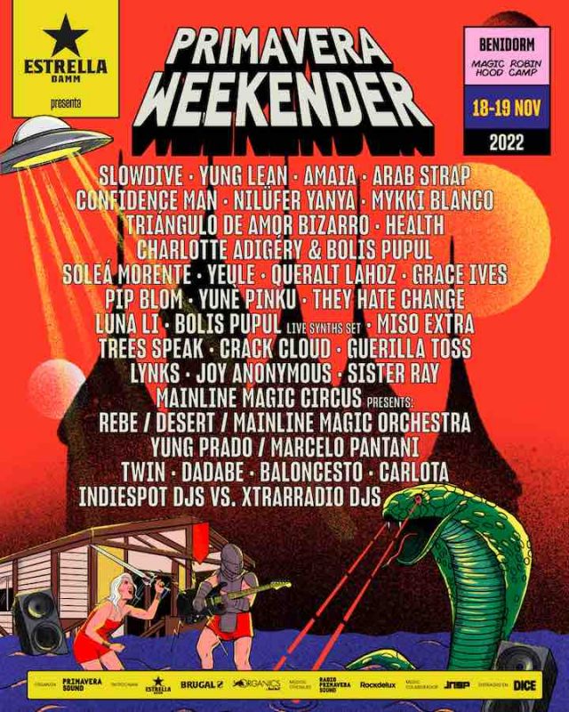 Primavera Weekender 2022 Benidorm