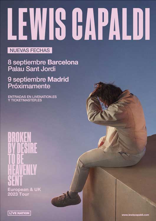Lewis Capaldi en Barcelona y Madrid