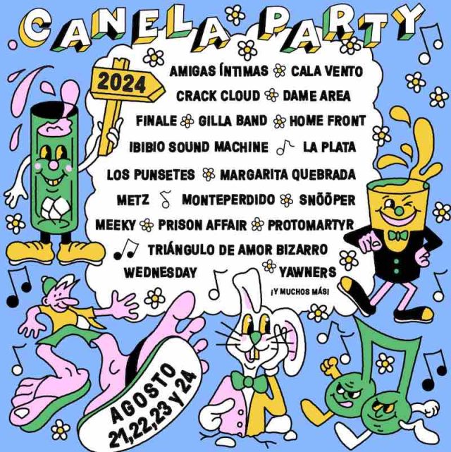 nuevas confirmaciones CanelaParty 2024