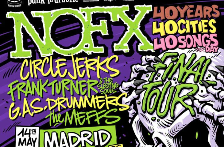 NOFX teloneros madrid