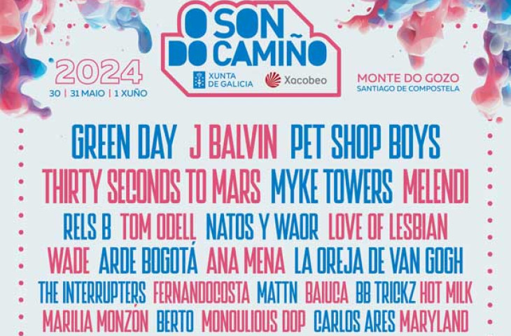 Cartel O Son do Camiño 2024