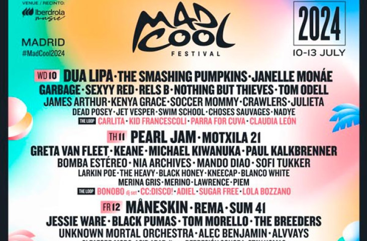 cartel mad cool 2024