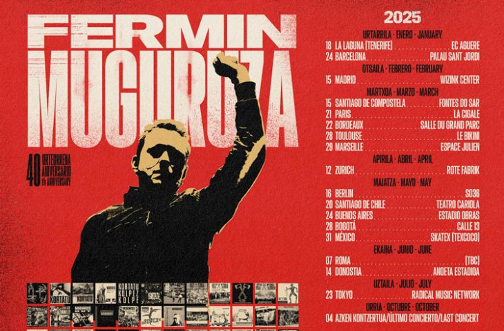 Gira de Fermin Muguruza