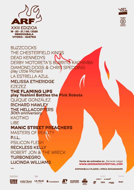 Cartel Azkena Rock Festival 2025