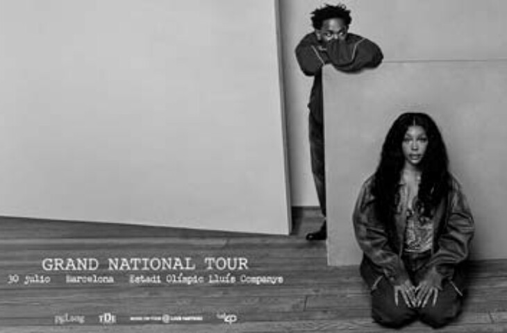Kendrick Lamar y SZA en Barcelona