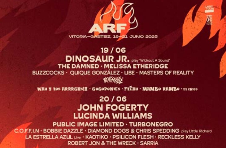 cartel azkena rock festival 2025