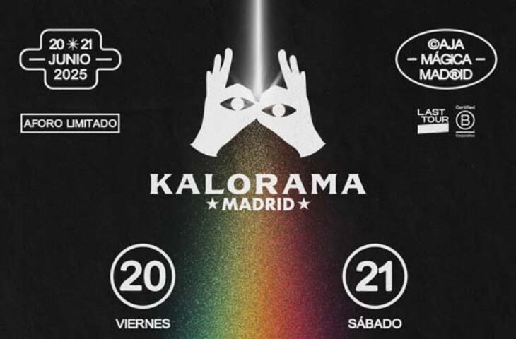 Cartel Kalorama Madrid 2025