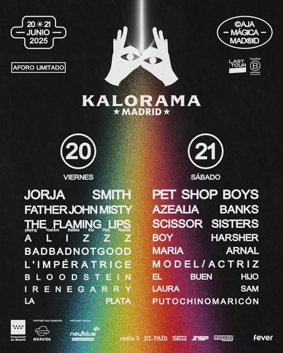 Cartel Kalorama Madrid 2025