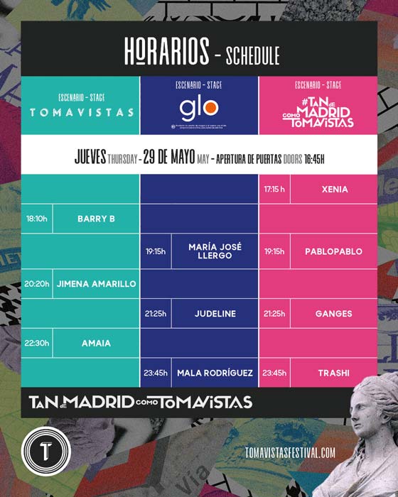 horarios tomavistas 2025