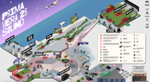 Primavera Sound 2025 mapa