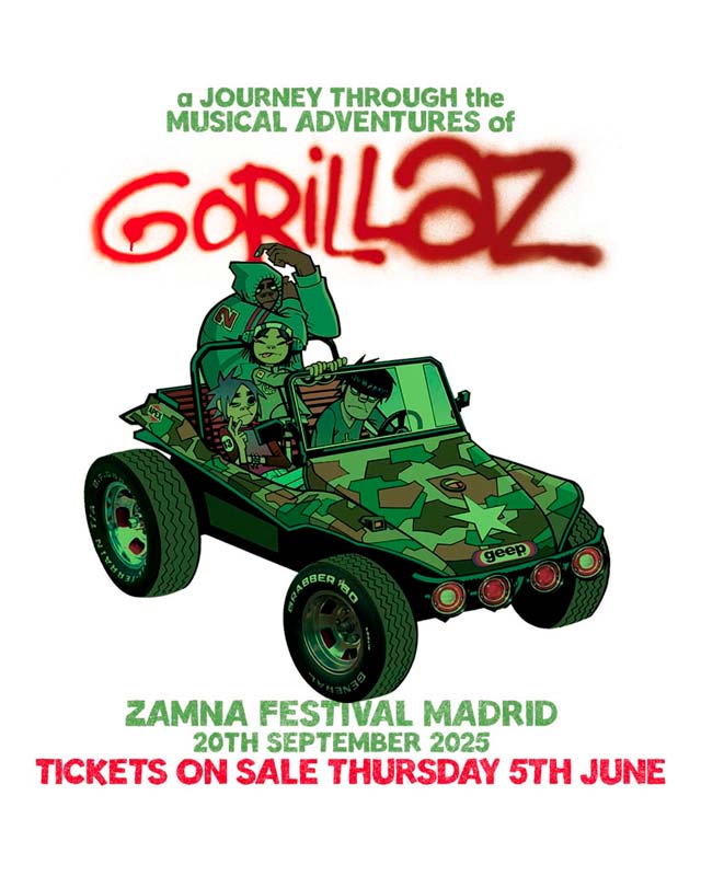 Gorillaz en Madrid