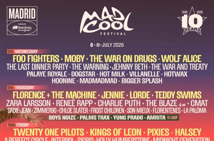 Cartel Mad Cool 2026