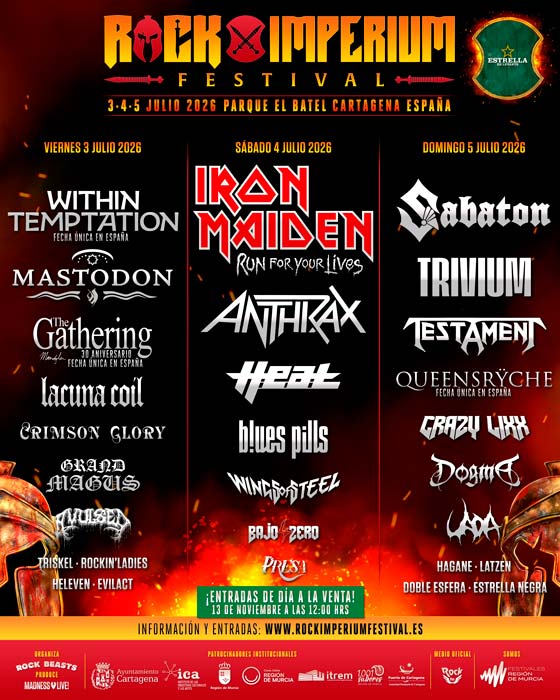 rock imperium festival 2026