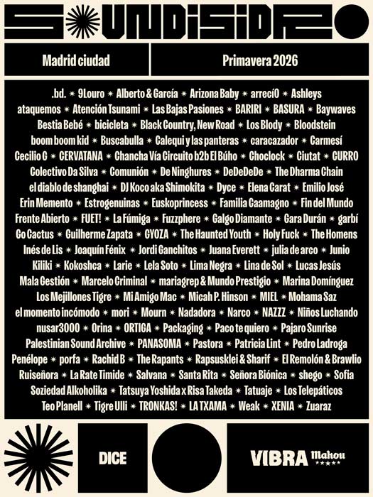 Cartel Sound Isidro 2026