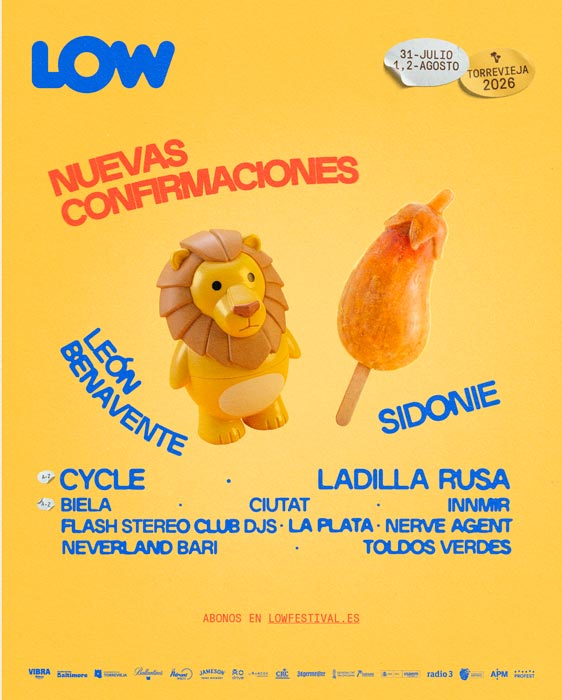 confirmaciones low festival 2026