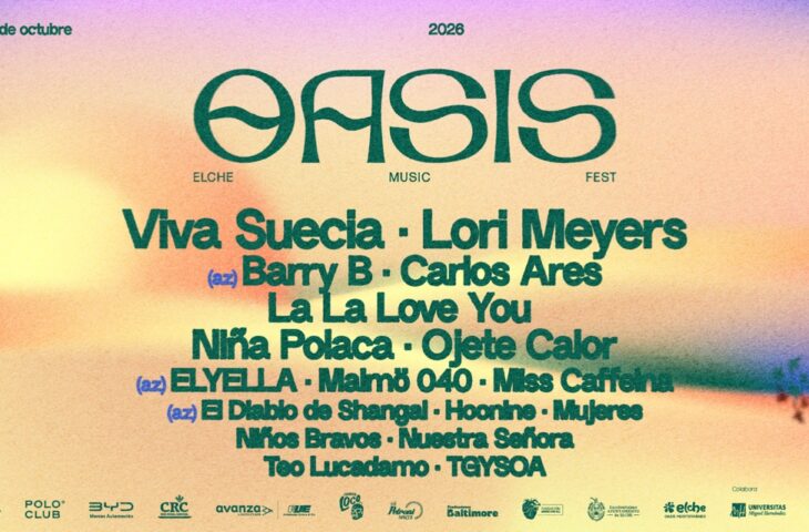 Cartel Oasis Elche