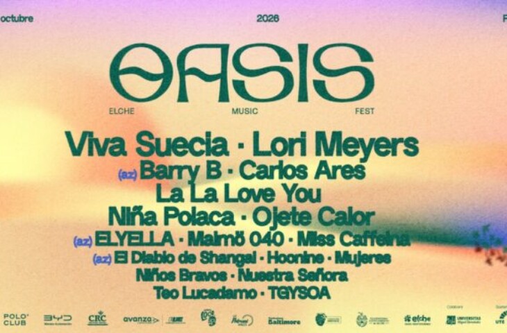 Cartel Oasis Elche