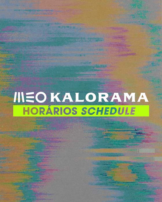 horarios meo kalorama 2026